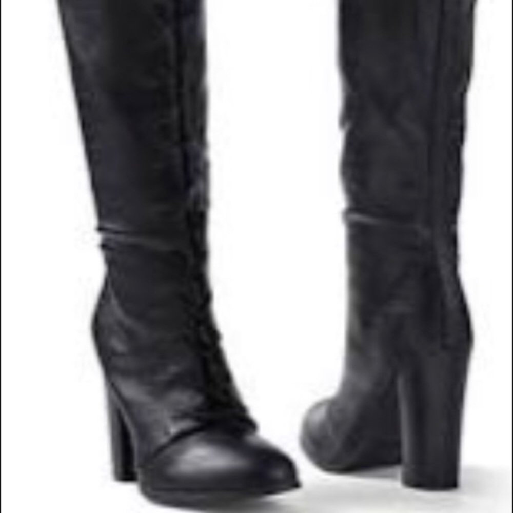 Size 8.5 lace up boots from Venus.  Never worn.